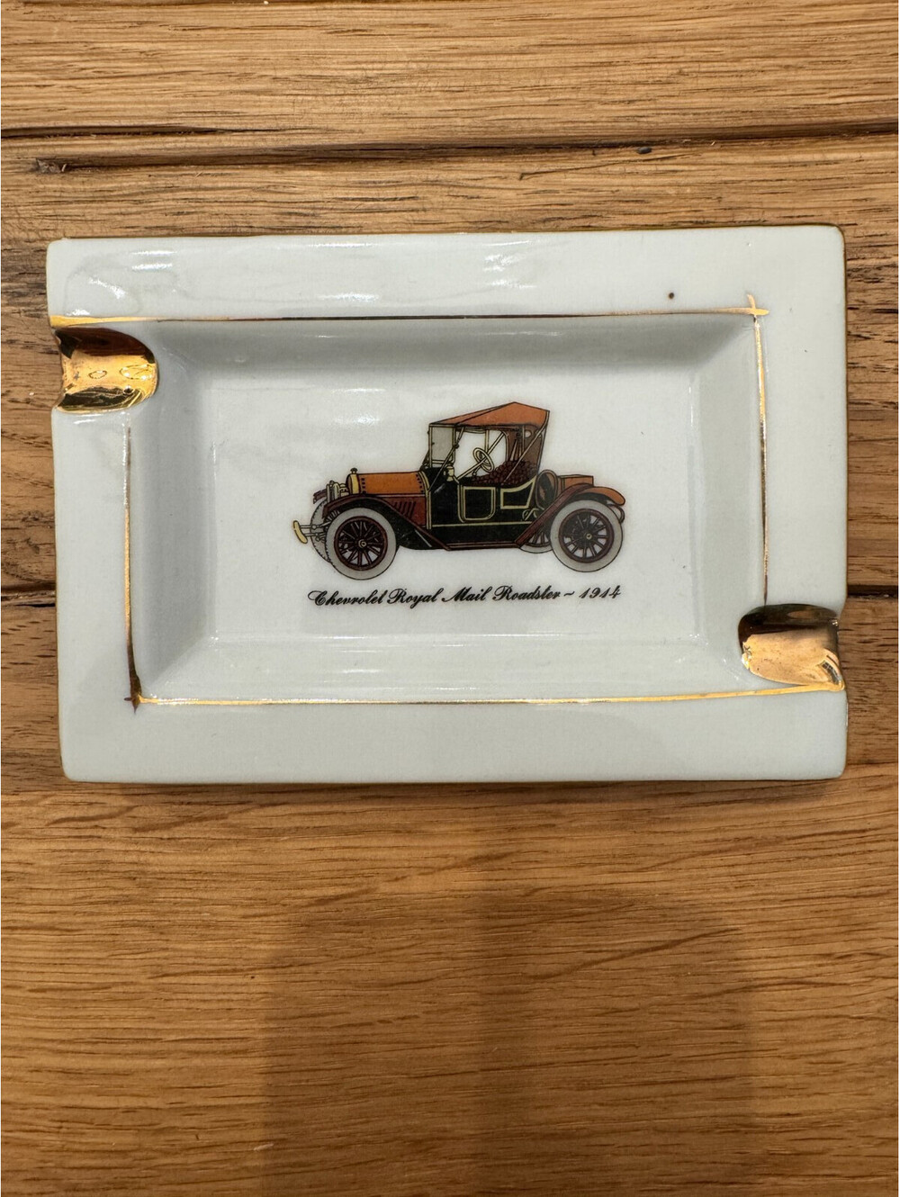 Vintage Car Ashtray